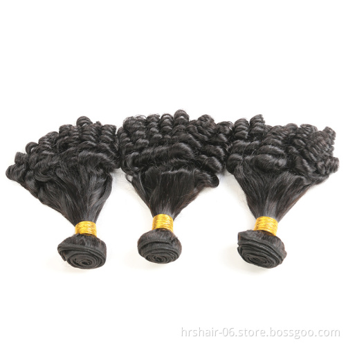 9A  Grade Virgin Brazilian Human Hair Cuticle Aligned Fumi Pixie,Afro curl,Spring,Ocean,Bouncy,magic curl Hair Extensions
